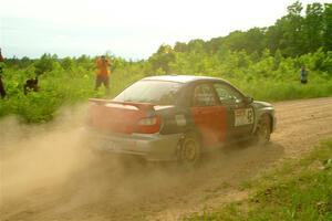 Jonathon Nagel / Chris Woodry Subaru Impreza 2.5RS on SS5, Chainsaw Junction.