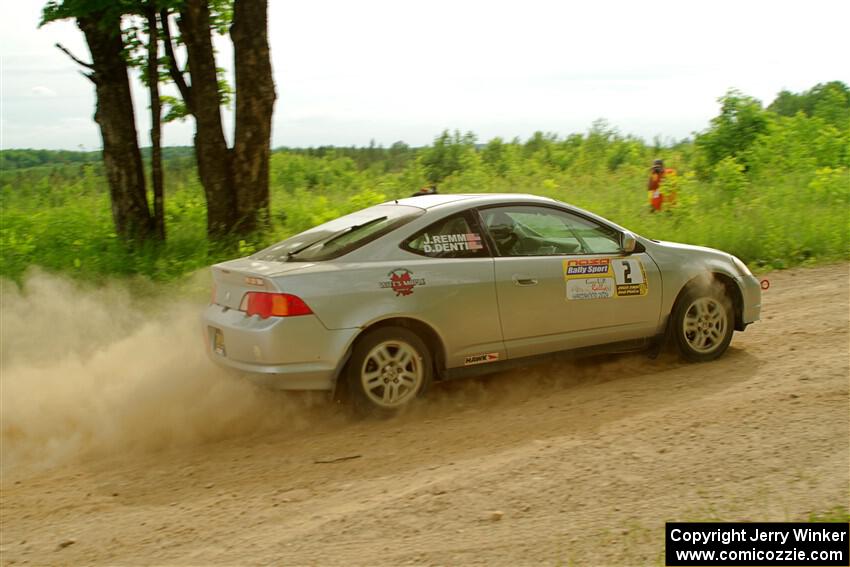 Derek Denti / Josh Remmetter Acura RSX on SS5, Chainsaw Junction.