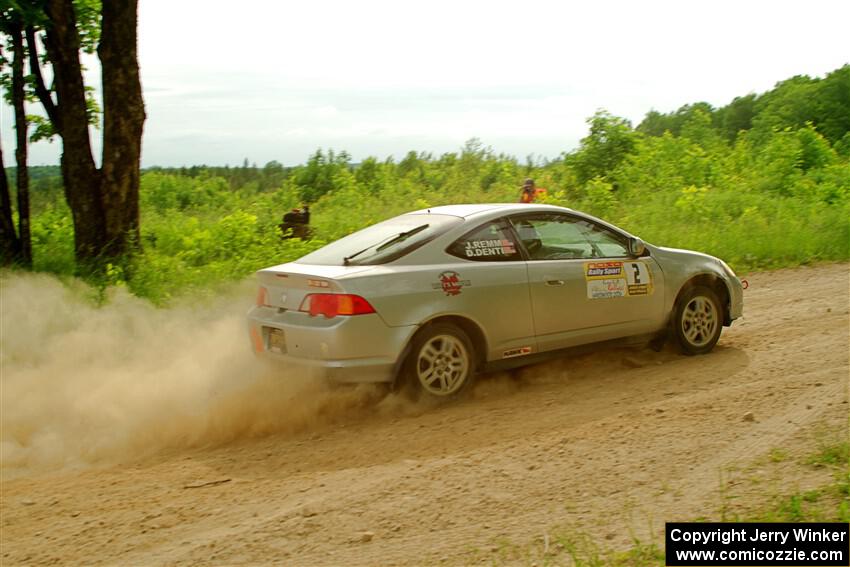 Derek Denti / Josh Remmetter Acura RSX on SS5, Chainsaw Junction.