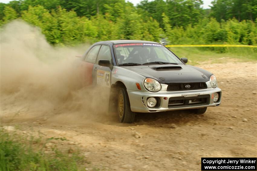 Jonathon Nagel / Chris Woodry Subaru Impreza 2.5RS on SS5, Chainsaw Junction.