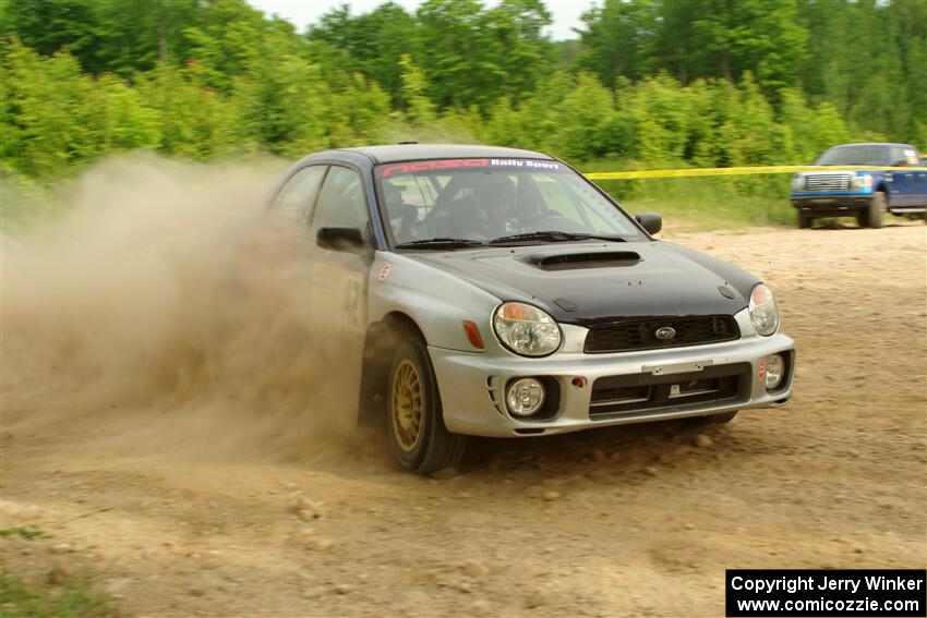 Jonathon Nagel / Chris Woodry Subaru Impreza 2.5RS on SS5, Chainsaw Junction.