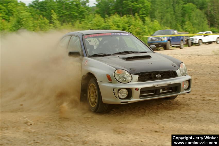 Jonathon Nagel / Chris Woodry Subaru Impreza 2.5RS on SS5, Chainsaw Junction.