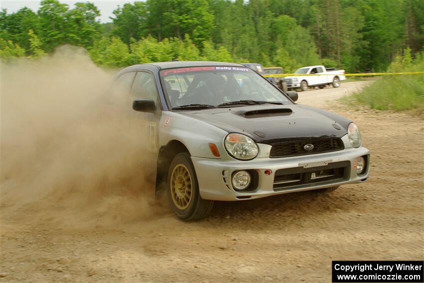 Jonathon Nagel / Chris Woodry Subaru Impreza 2.5RS on SS5, Chainsaw Junction.