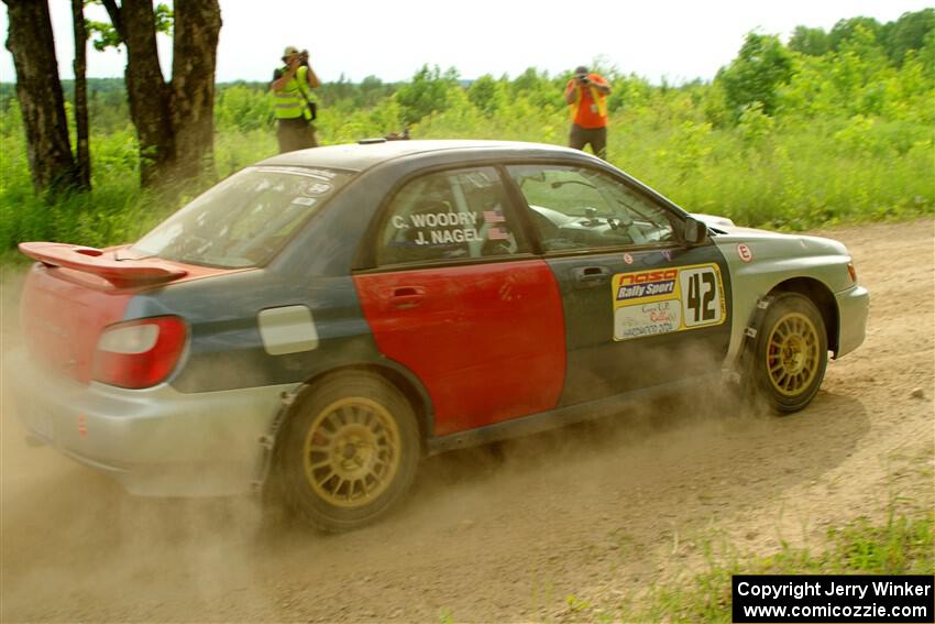 Jonathon Nagel / Chris Woodry Subaru Impreza 2.5RS on SS5, Chainsaw Junction.