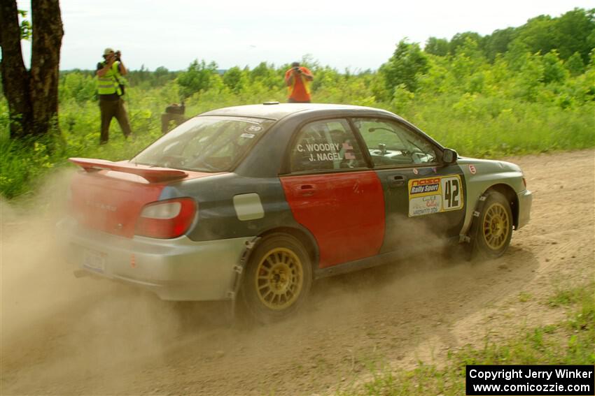 Jonathon Nagel / Chris Woodry Subaru Impreza 2.5RS on SS5, Chainsaw Junction.