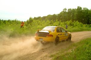 Katie Gingras / Camille Carlson Subaru Impreza on SS5, Chainsaw Junction.