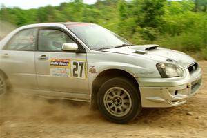 Cross Fedina / Robin Fedina Subaru WRX on SS5, Chainsaw Junction.