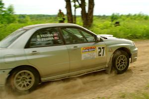 Cross Fedina / Robin Fedina Subaru WRX on SS5, Chainsaw Junction.