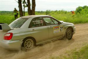 Cross Fedina / Robin Fedina Subaru WRX on SS5, Chainsaw Junction.