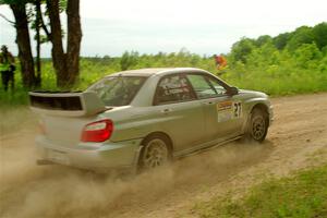 Cross Fedina / Robin Fedina Subaru WRX on SS5, Chainsaw Junction.