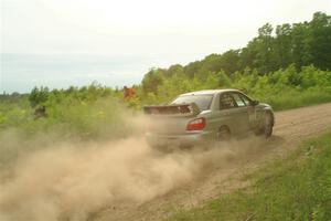 Cross Fedina / Robin Fedina Subaru WRX on SS5, Chainsaw Junction.