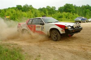 Eric Anderson / Taylor Haelterman Toyota Celica GTS on SS5, Chainsaw Junction.