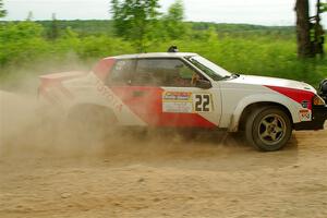 Eric Anderson / Taylor Haelterman Toyota Celica GTS on SS5, Chainsaw Junction.