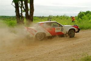 Eric Anderson / Taylor Haelterman Toyota Celica GTS on SS5, Chainsaw Junction.