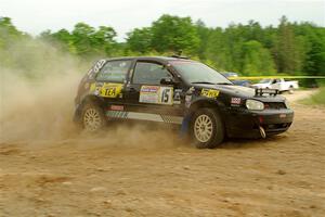 Chase Blakely / Mike Callaway VW GTI  on SS5, Chainsaw Junction.