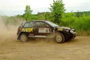 Chase Blakely / Mike Callaway VW GTI  on SS5, Chainsaw Junction.