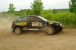 Chase Blakely / Mike Callaway VW GTI  on SS5, Chainsaw Junction.