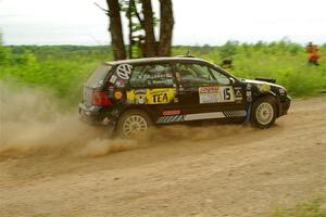 Chase Blakely / Mike Callaway VW GTI  on SS5, Chainsaw Junction.