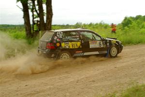 Chase Blakely / Mike Callaway VW GTI  on SS5, Chainsaw Junction.