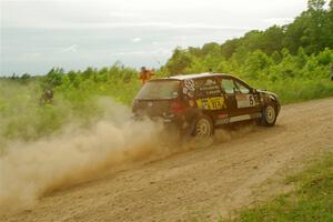 Chase Blakely / Mike Callaway VW GTI  on SS5, Chainsaw Junction.