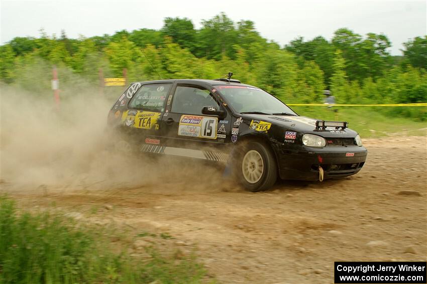 Chase Blakely / Mike Callaway VW GTI  on SS5, Chainsaw Junction.