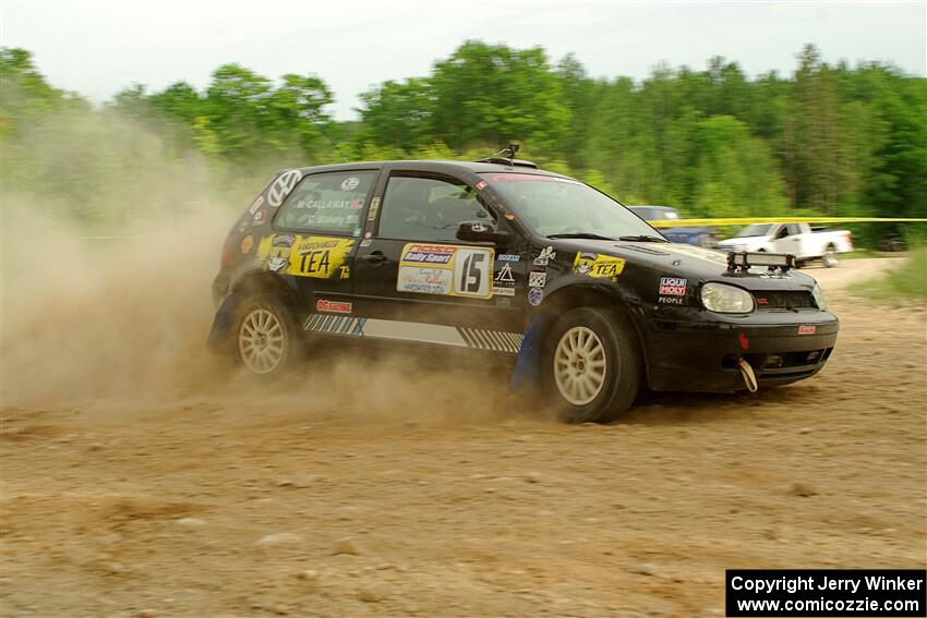 Chase Blakely / Mike Callaway VW GTI  on SS5, Chainsaw Junction.