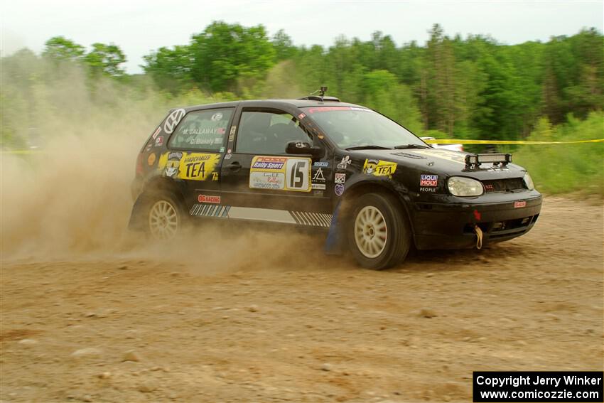 Chase Blakely / Mike Callaway VW GTI  on SS5, Chainsaw Junction.