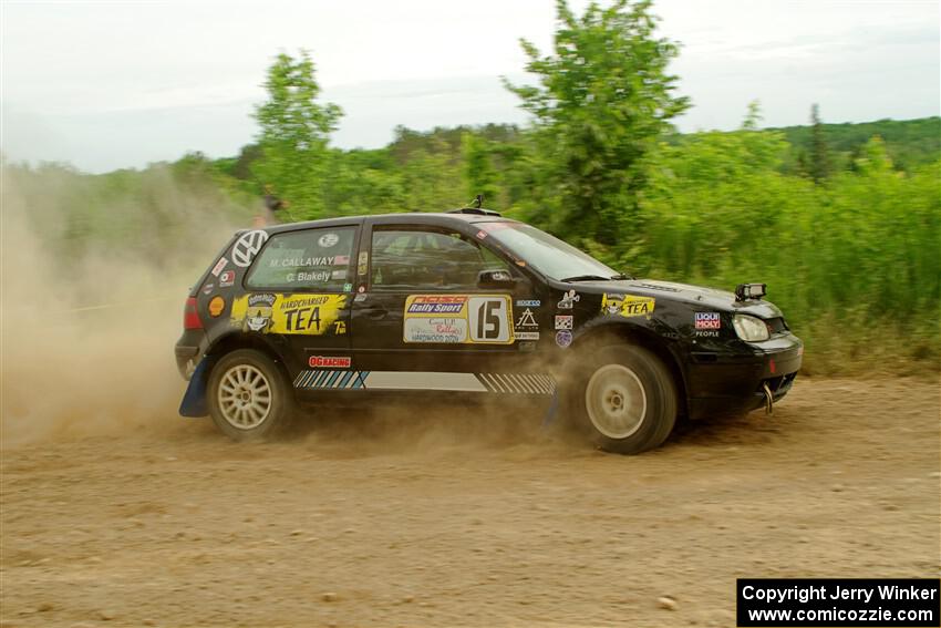 Chase Blakely / Mike Callaway VW GTI  on SS5, Chainsaw Junction.