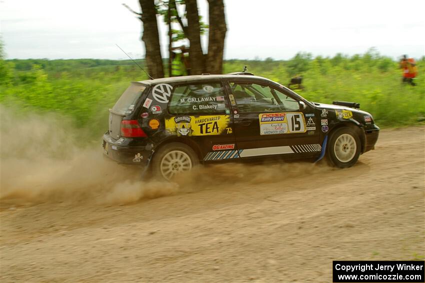 Chase Blakely / Mike Callaway VW GTI  on SS5, Chainsaw Junction.