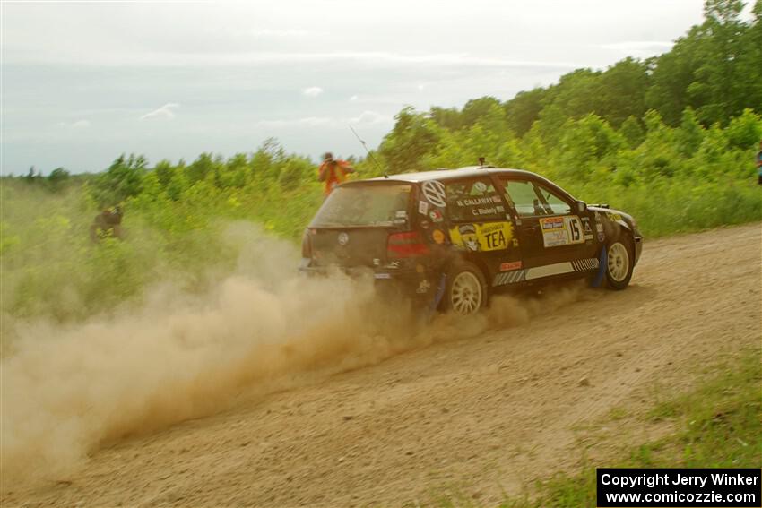 Chase Blakely / Mike Callaway VW GTI  on SS5, Chainsaw Junction.