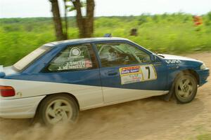 Jacob Kennedy / James Smith Ford Escort GT on SS5, Chainsaw Junction.