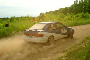 Jacob Kennedy / James Smith Ford Escort GT on SS5, Chainsaw Junction.