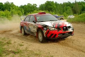 Andrew Layton / Joe Layton Subaru Impreza on SS5, Chainsaw Junction.