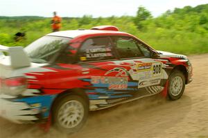 Andrew Layton / Joe Layton Subaru Impreza on SS5, Chainsaw Junction.