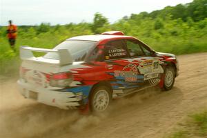 Andrew Layton / Joe Layton Subaru Impreza on SS5, Chainsaw Junction.