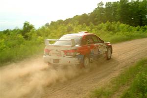 Andrew Layton / Joe Layton Subaru Impreza on SS5, Chainsaw Junction.