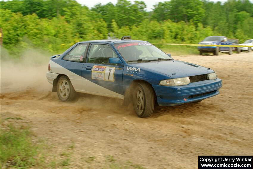 Jacob Kennedy / James Smith Ford Escort GT on SS5, Chainsaw Junction.