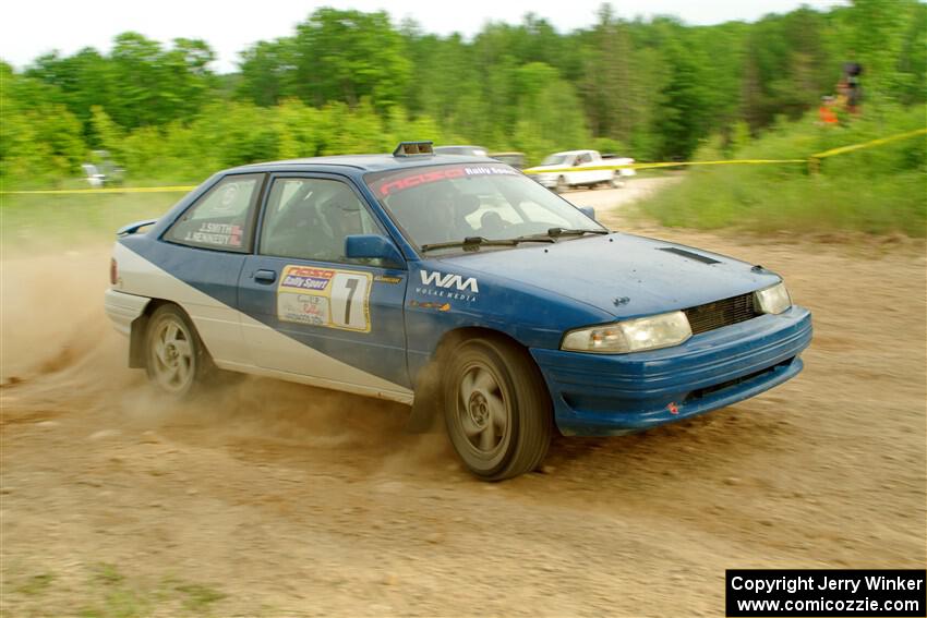 Jacob Kennedy / James Smith Ford Escort GT on SS5, Chainsaw Junction.