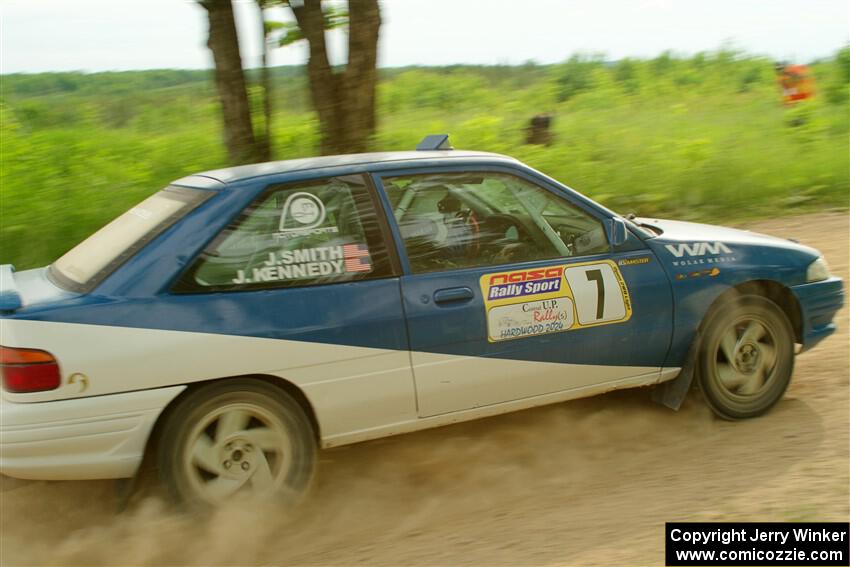 Jacob Kennedy / James Smith Ford Escort GT on SS5, Chainsaw Junction.