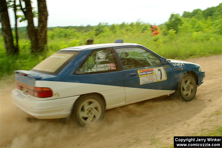 Jacob Kennedy / James Smith Ford Escort GT on SS5, Chainsaw Junction.