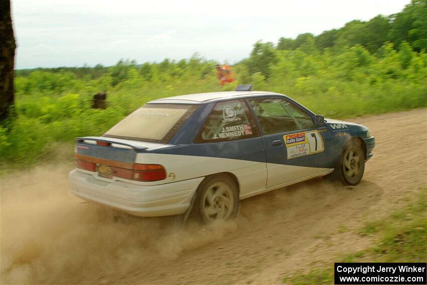 Jacob Kennedy / James Smith Ford Escort GT on SS5, Chainsaw Junction.