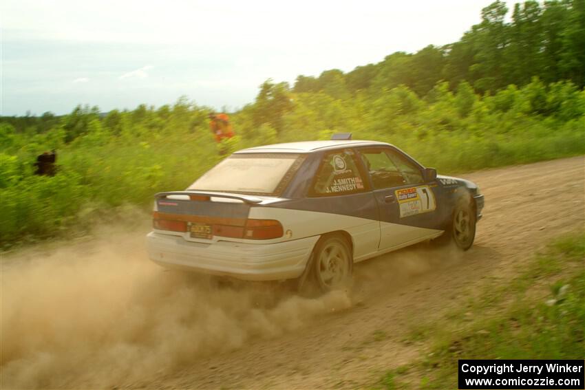 Jacob Kennedy / James Smith Ford Escort GT on SS5, Chainsaw Junction.