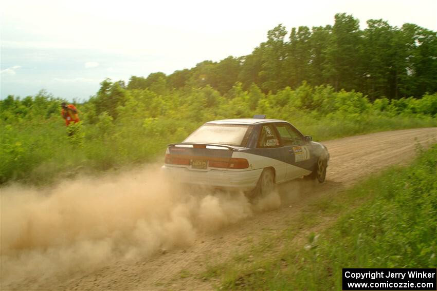 Jacob Kennedy / James Smith Ford Escort GT on SS5, Chainsaw Junction.