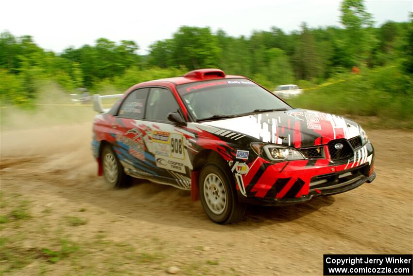 Andrew Layton / Joe Layton Subaru Impreza on SS5, Chainsaw Junction.