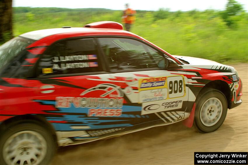 Andrew Layton / Joe Layton Subaru Impreza on SS5, Chainsaw Junction.