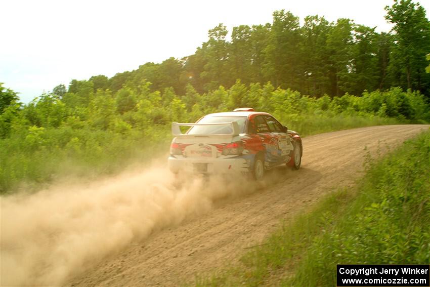 Andrew Layton / Joe Layton Subaru Impreza on SS5, Chainsaw Junction.