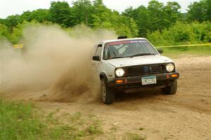 Josh Nykanen / Connor Himes VW GTI on SS5, Chainsaw Junction.