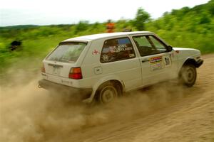 Josh Nykanen / Connor Himes VW GTI on SS5, Chainsaw Junction.