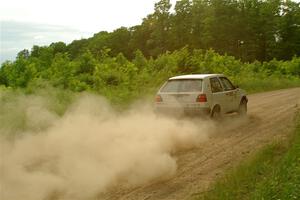 Josh Nykanen / Connor Himes VW GTI on SS5, Chainsaw Junction.