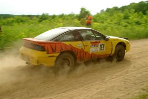 Zach Richard / Max Sutton Mitsubishi Eclipse on SS5, Chainsaw Junction.